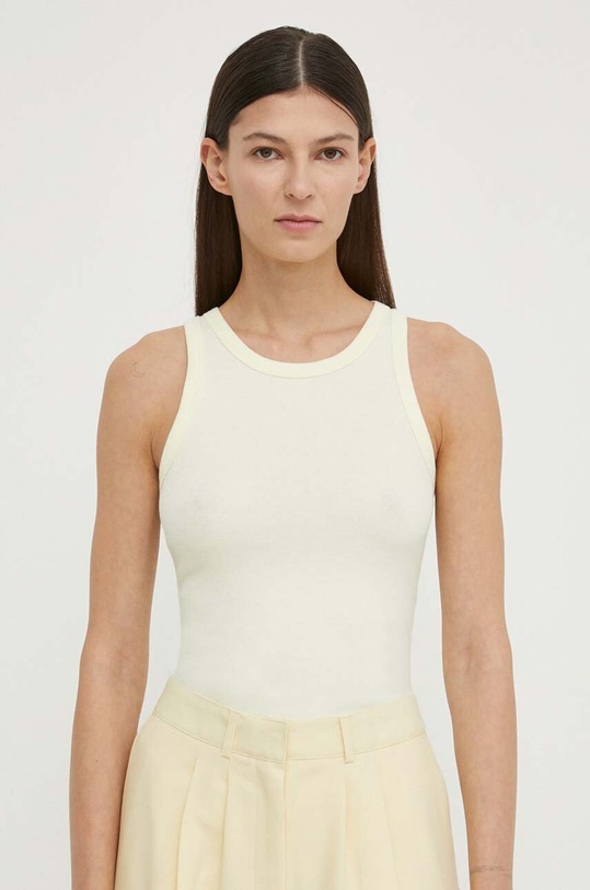 Samsoe Samsoe top Alexo żółty F00001111