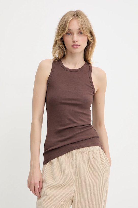 Samsoe Samsoe top Alexo marrone F00001111