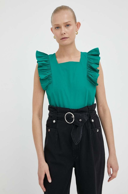 Ρούχα Βαμβακερή μπλούζα 2NDDAY 2232132283 πράσινο