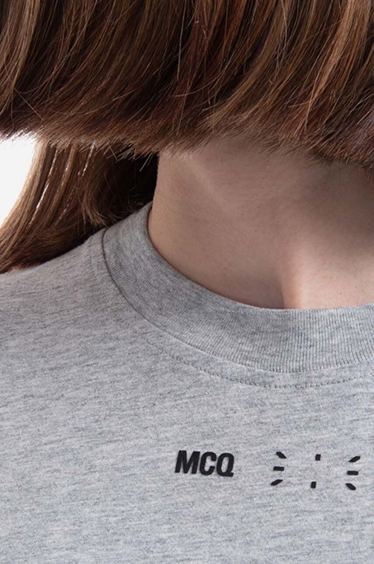 MCQ tricou din bumbac 624665RSJ791230 alb