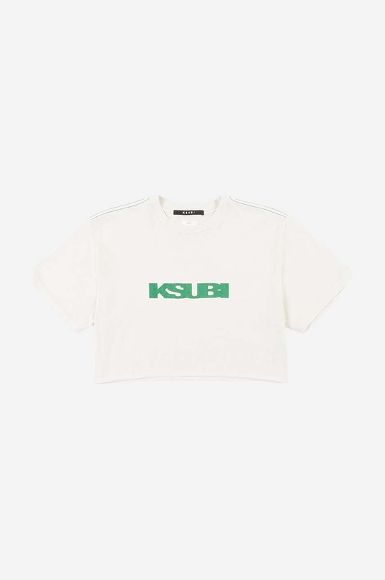 Odzież KSUBI t-shirt bawełniany WPS23TE010 biały
