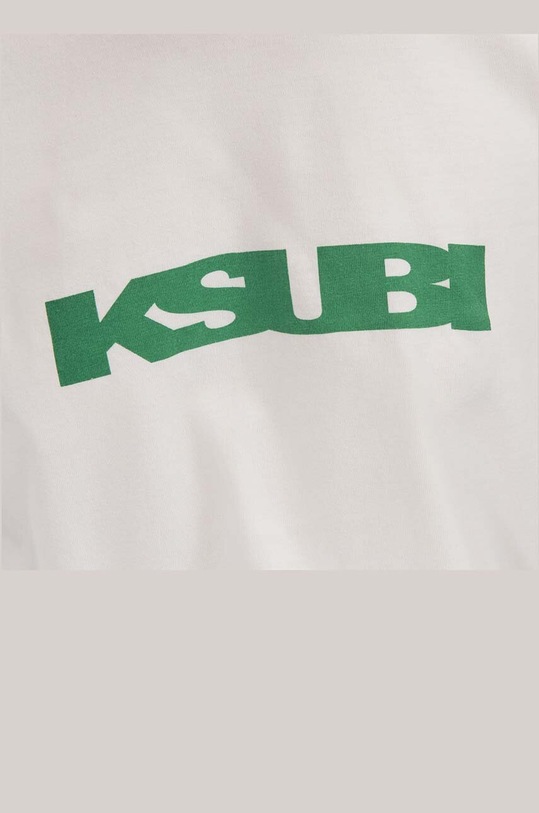 KSUBI t-shirt bawełniany biały WPS23TE010