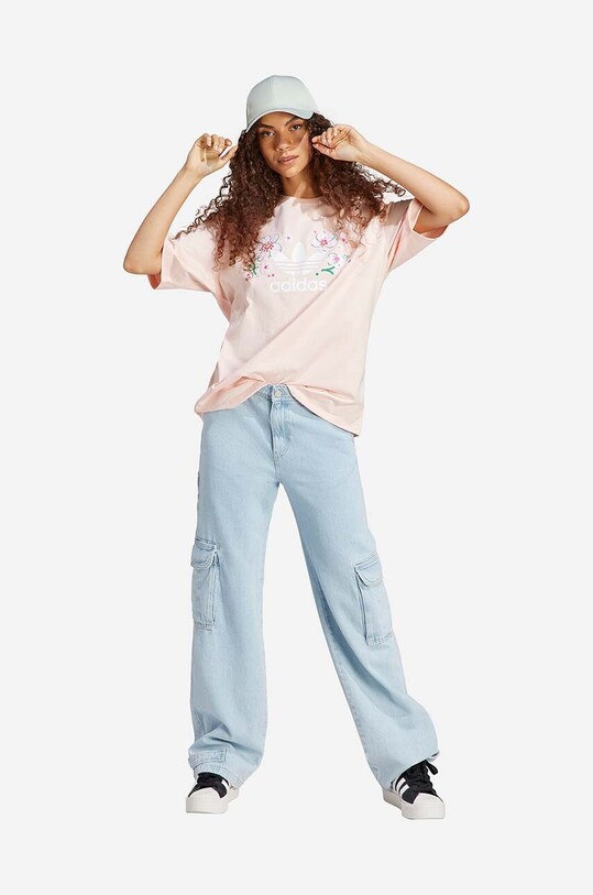 adidas cotton T-shirt Oversized Tee