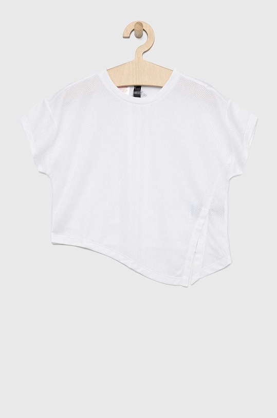 adidas t-shirt dziecięcy G HIIT pozostałe biały IA0391