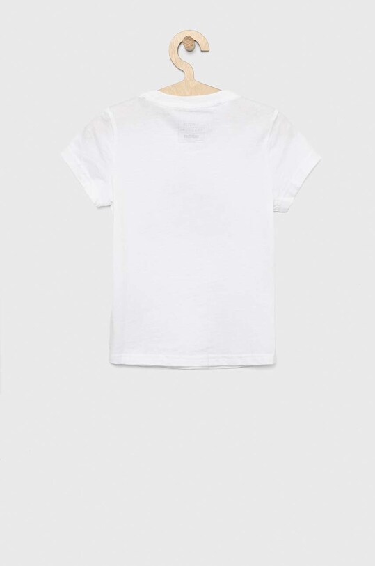 Dětské bavlněné tričko adidas G BL IC6121 bílá SS23