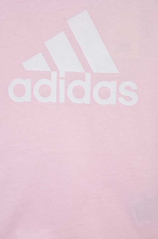 Fete adidas tricou de bumbac pentru copii G BL IC6123 roz
