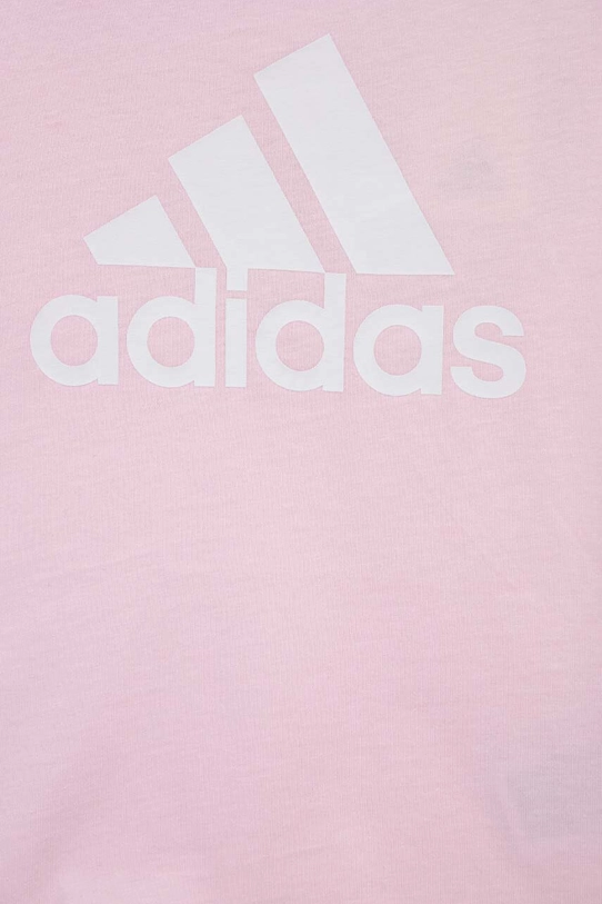 Fete adidas tricou de bumbac pentru copii G BL IC6123 roz