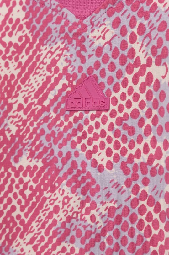 Девочка Детская футболка adidas G FI AOP T HR5829 фиолетовой