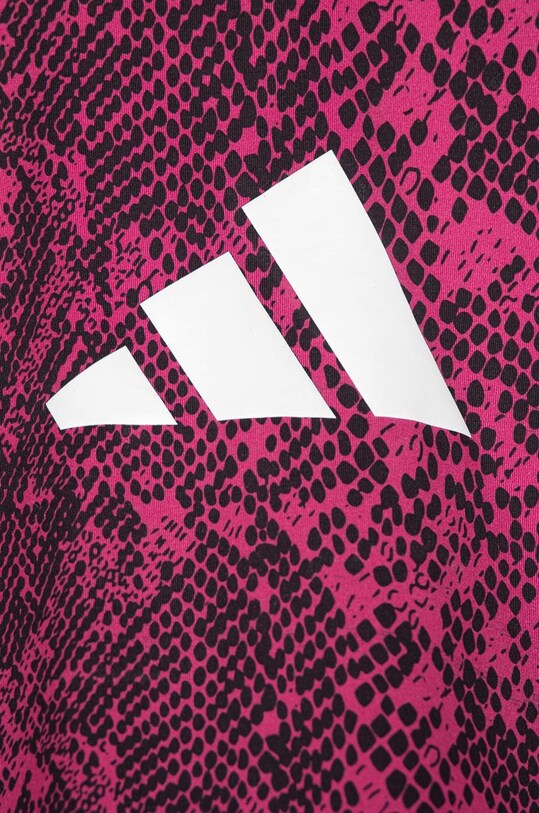 Dziewczynka adidas t-shirt dziecięcy G TI AOP TEE IC0357 różowy