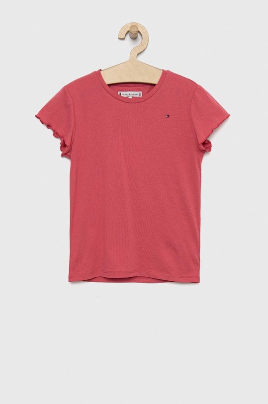Tommy Hilfiger t-shirt dziecięcy pozostałe różowy KG0KG07052.PPYX