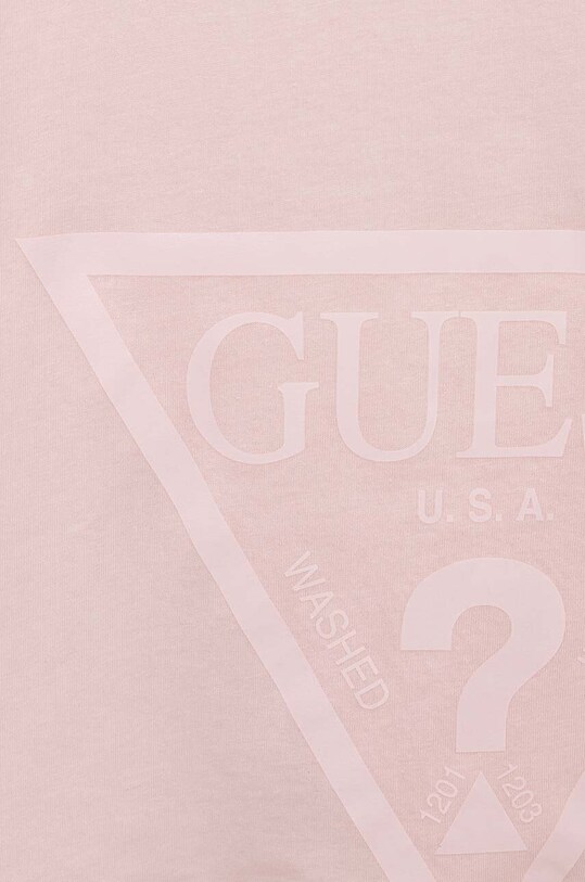 DÍVKA Dětské bavlněné tričko Guess J2BI41.K8HM0.PPYX růžová