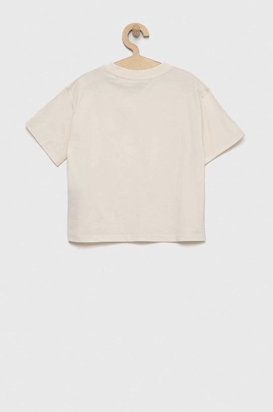 Παιδικό βαμβακερό μπλουζάκι Guess J2BI41.K8HM0.PPYX μπεζ SS23