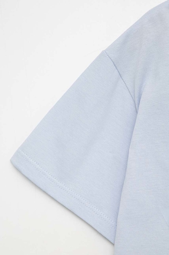 Deklice Otroška bombažna kratka majica Guess J2BI41.K8HM0.PPYX modra