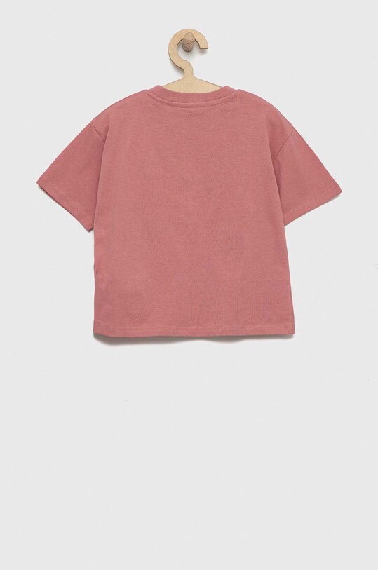 Dječja pamučna majica kratkih rukava Guess J2BI41.K8HM0.PPYX roza SS23