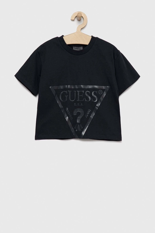 Детская хлопковая футболка Guess хлопок серый J2BI41.K8HM0.PPYX