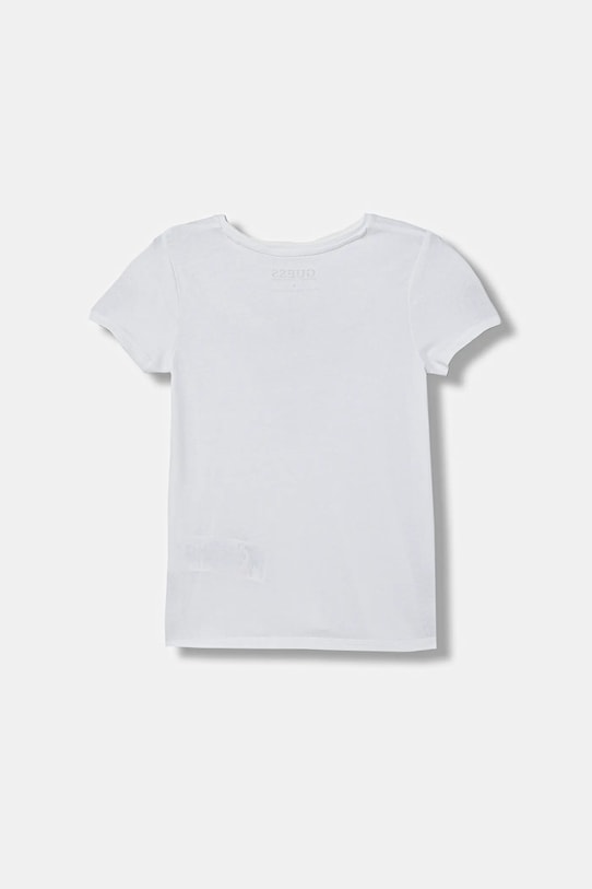Παιδικό μπλουζάκι Guess J2YI51.K6YW1.PPYX λευκό SS23