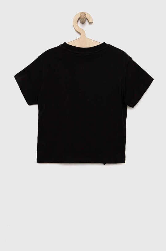 DÍVKA Dětské tričko Puma ESS+ Logo Knotted Tee G 84695601.PPYX černá