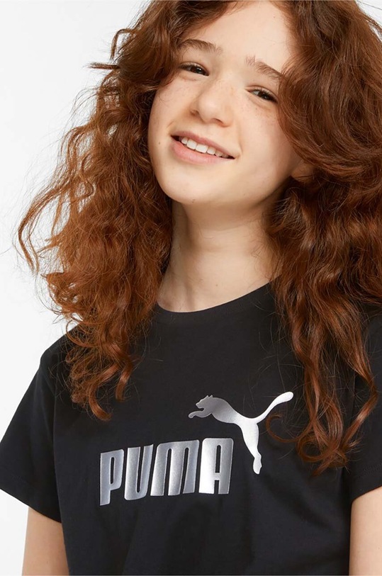 Puma t-shirt dziecięcy ESS+ Logo Knotted Tee G 84695601.PPYX