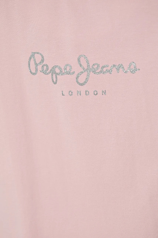 Девочка Детская футболка Pepe Jeans PG502924 розовый