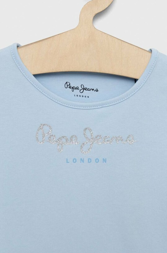 Дівчинка Дитяча футболка Pepe Jeans PG502924 блакитний