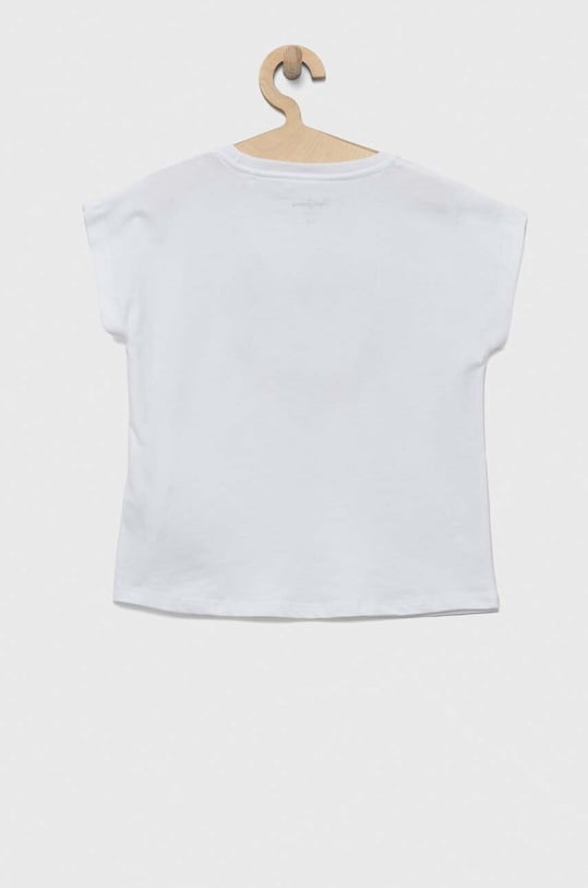 Pepe Jeans t-shirt bawełniany dziecięcy PG502936 biały SS23