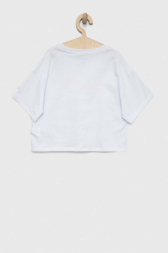 Детская хлопковая футболка Pepe Jeans Non-denim PG502958 белый SS23