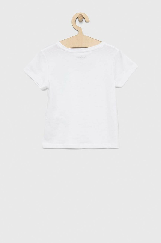 Παιδικό βαμβακερό μπλουζάκι Pepe Jeans PG502960 λευκό SS23