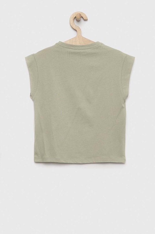 Dječja pamučna majica kratkih rukava Guess J3GI13.K8HM3.PPYX zelena SS23