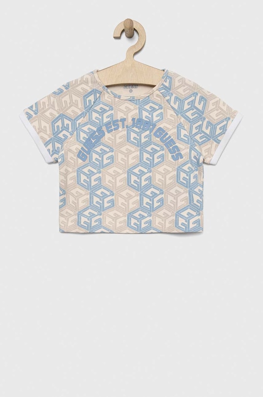 Dětské tričko Guess potisk béžová J3GI30.KBP41.PPYX