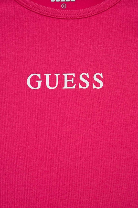 Dziewczynka Guess t-shirt dziecięcy J3RI34.KABR0.PPYX różowy
