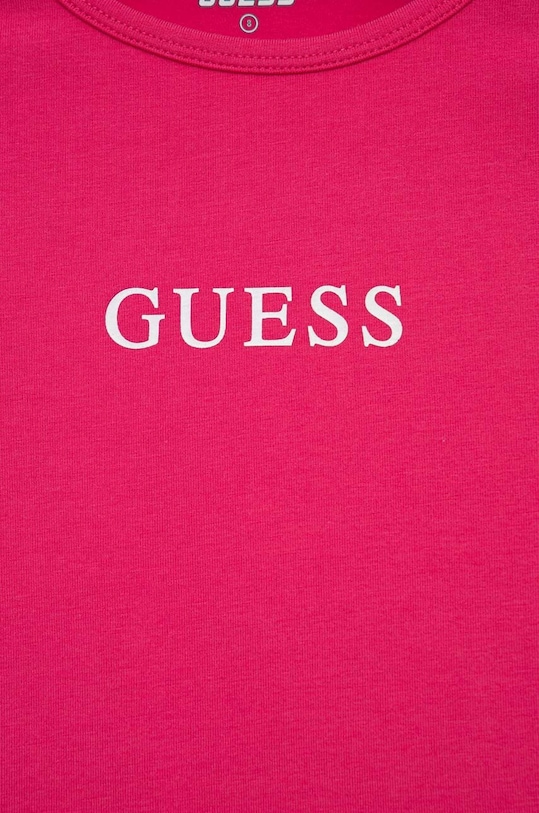 Dziewczynka Guess t-shirt dziecięcy J3RI34.KABR0.PPYX różowy