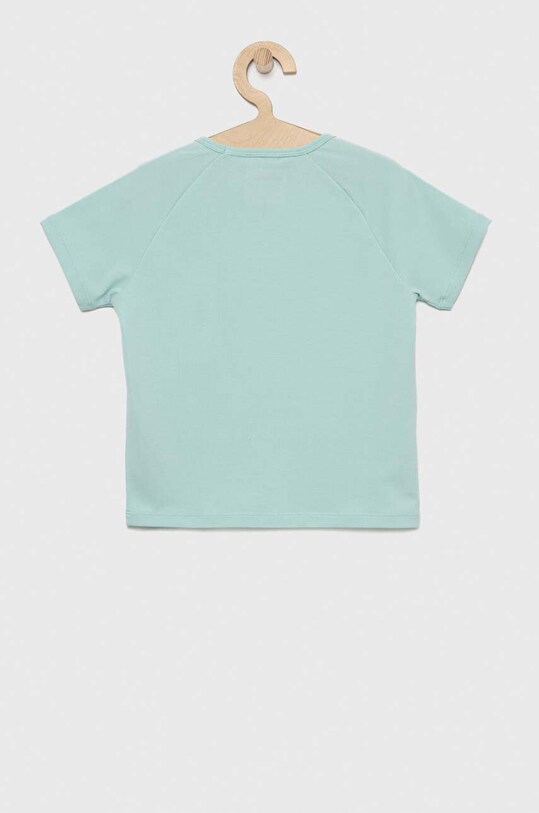 Guess t-shirt dziecięcy J3RI34.KABR0.PPYX turkusowy SS23