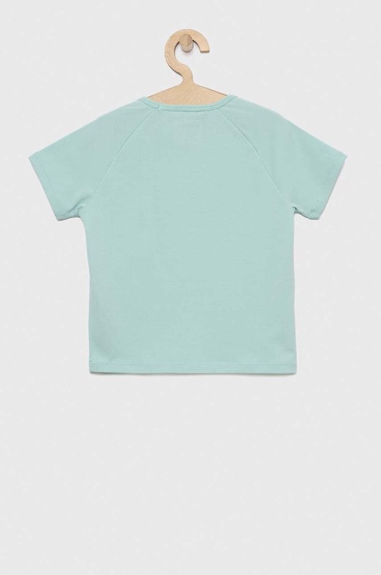 Guess t-shirt dziecięcy J3RI34.KABR0.PPYX turkusowy SS23