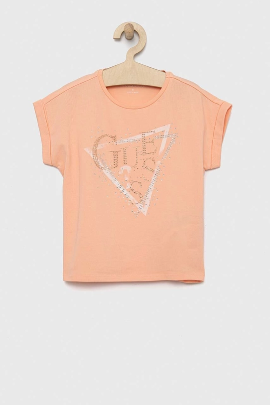 Guess t-shirt dziecięcy pozostałe pomarańczowy J3GI06.K6YW3.PPYX