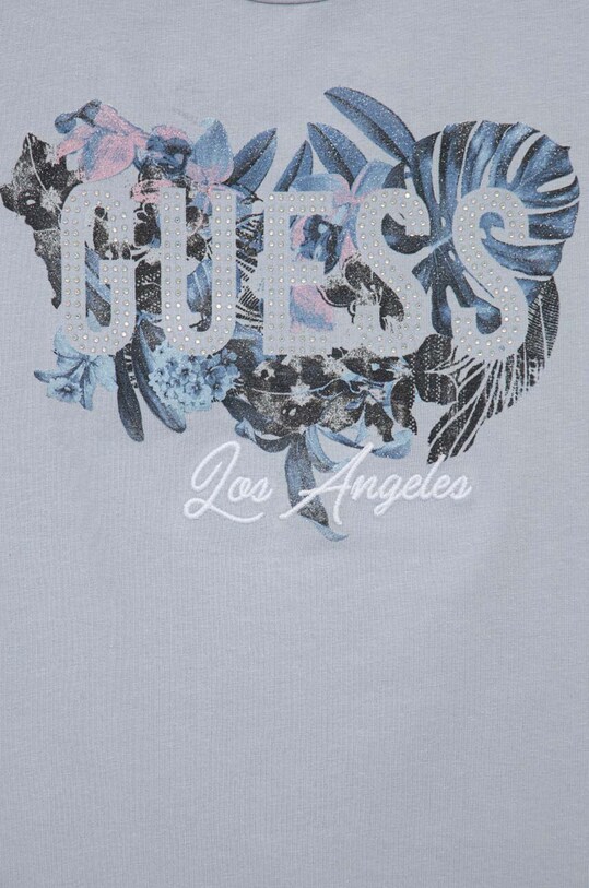 Dziewczynka Guess t-shirt dziecięcy J3GI22.K6YW1.PPYX niebieski