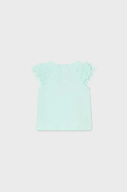 Majica kratkih rukava za bebe Mayoral 1006.4D.BABY tirkizna SS23