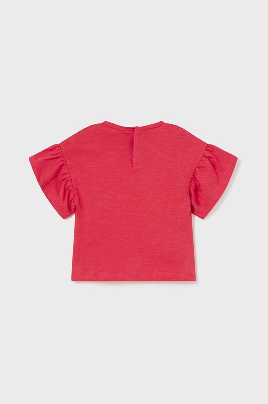 Mayoral tricou din bumbac pentru bebelusi 1010.4H.BABY rosu SS23