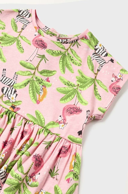 Detské bavlnené tričko Mayoral 2-pak ružová 1011.4H.BABY