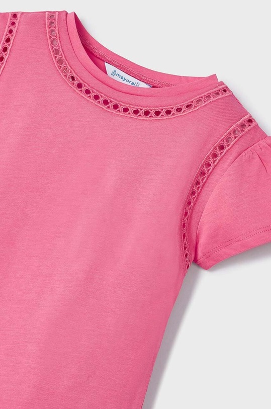 Mayoral t-shirt bawełniany dziecięcy 3057.6D.MINI