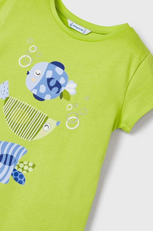 Mayoral gyerek pamut póló zöld 3070.6P.MINI