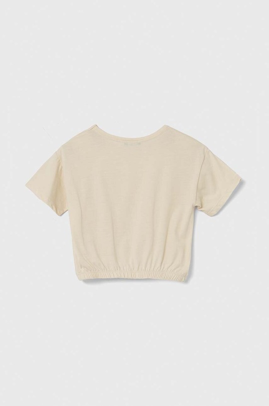 United Colors of Benetton t-shirt dziecięcy 37YKC10AU.G.SEASONAL beżowy SS23