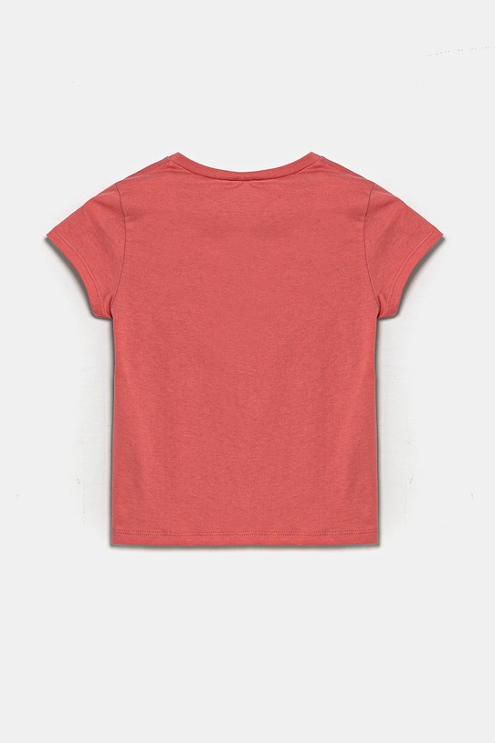 Detské bavlnené tričko United Colors of Benetton 3I1XG106Y.P.SEASONAL ružová SS25