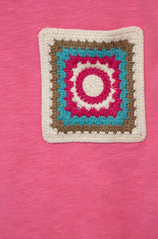 Lány United Colors of Benetton gyerek póló 3LHAC10BV.G.SEASONAL rózsaszín