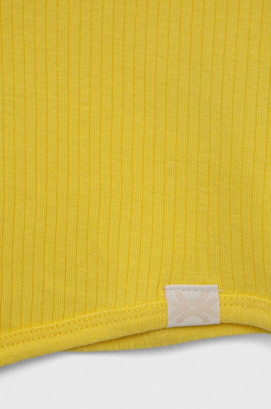 Κοριτσίστικα Παιδικό βαμβακερό Top United Colors of Benetton 3ZZUCH011.G.SEASONAL κίτρινο
