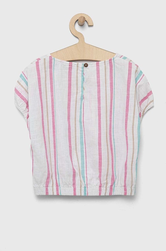 United Colors of Benetton gyerek pamut póló 5JKCCQ01I.G.SEASONAL fehér SS23