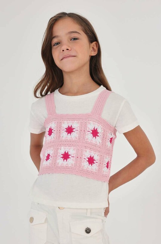 Mayoral compleu copii 6066.8F.JUNIOR roz SS23