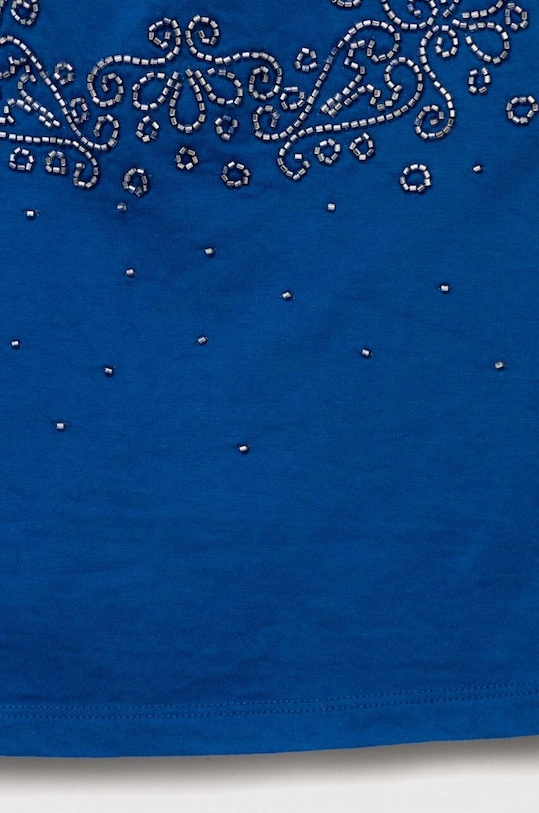 Βαμβακερό Top Sisley μπλε 3096XH00C.G.SEASONAL