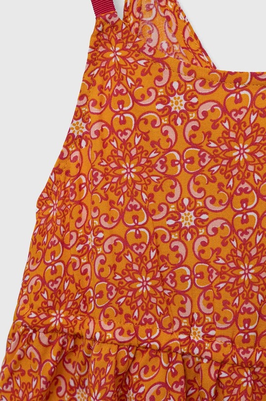 Κοριτσίστικα Παιδική μπλούζα Sisley 5ZBVYH002.G.SEASONAL πορτοκαλί