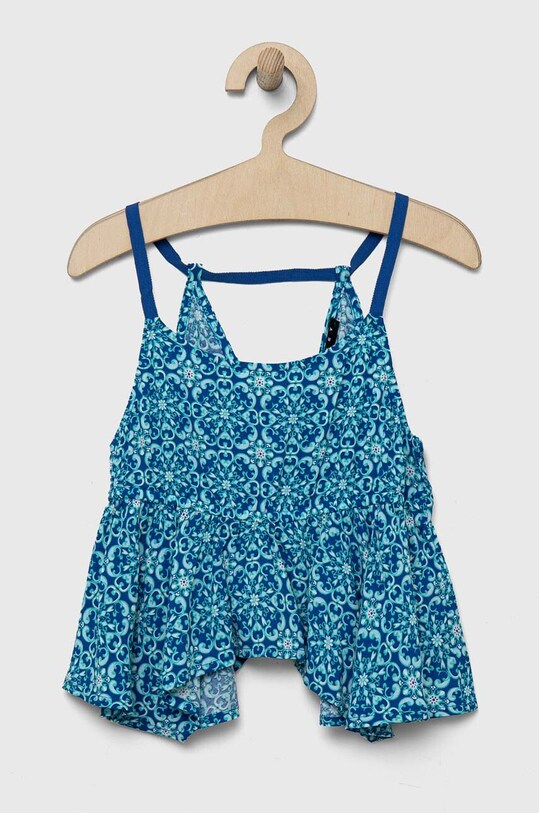 Детская блузка Sisley 5ZBVYH002.G.SEASONAL голубой SS23