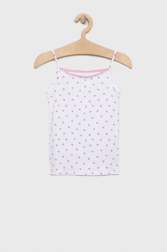 Dziewczynka United Colors of Benetton top dziecięcy 2-pack 33BE0H00G.G.SEASONAL różowy